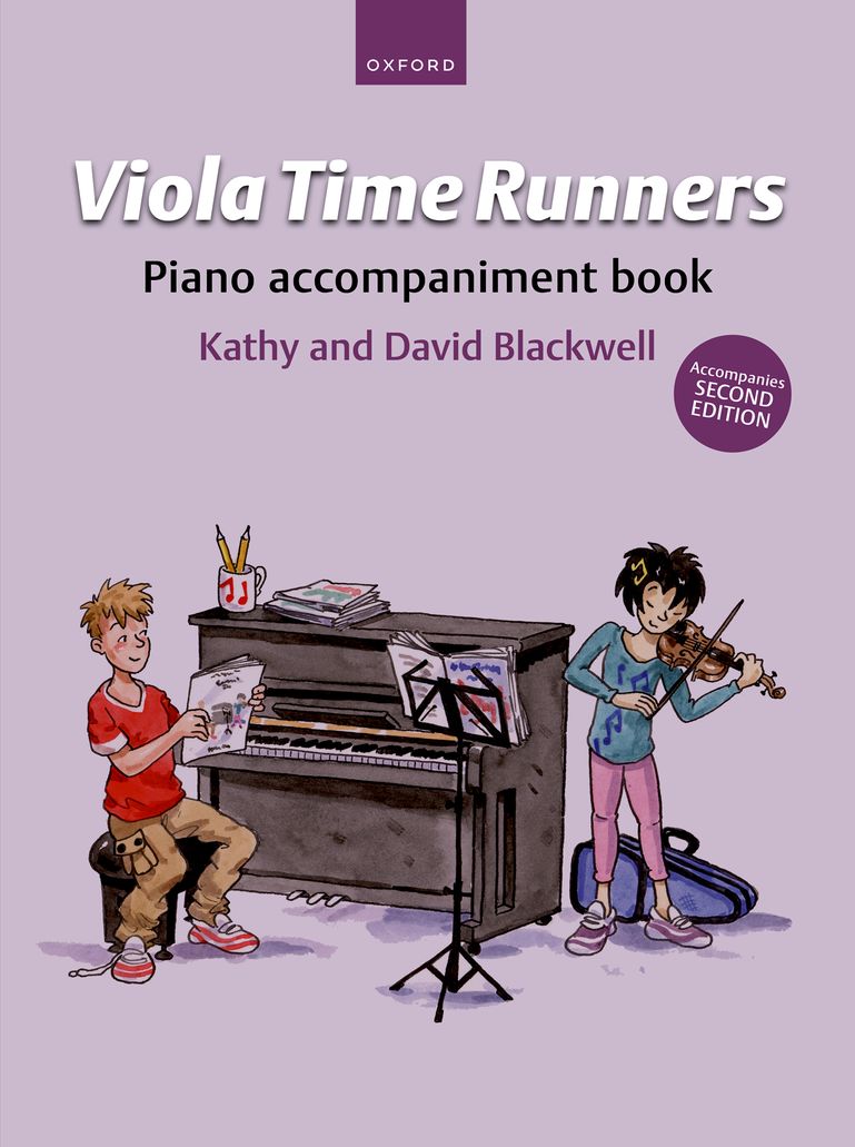 Blackwell: Viola Time Runners Piano Accom Book 2E