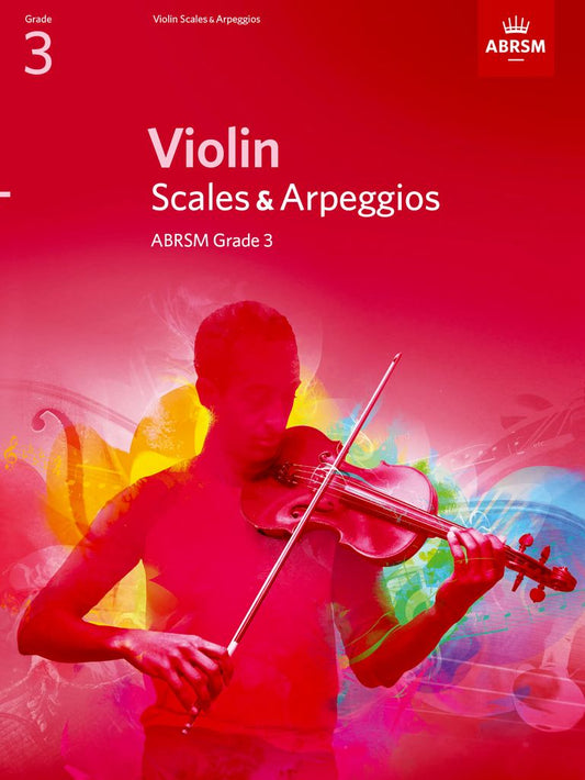 ABRSM Violin Scales & Arpeggios, ABRSM Grade 3