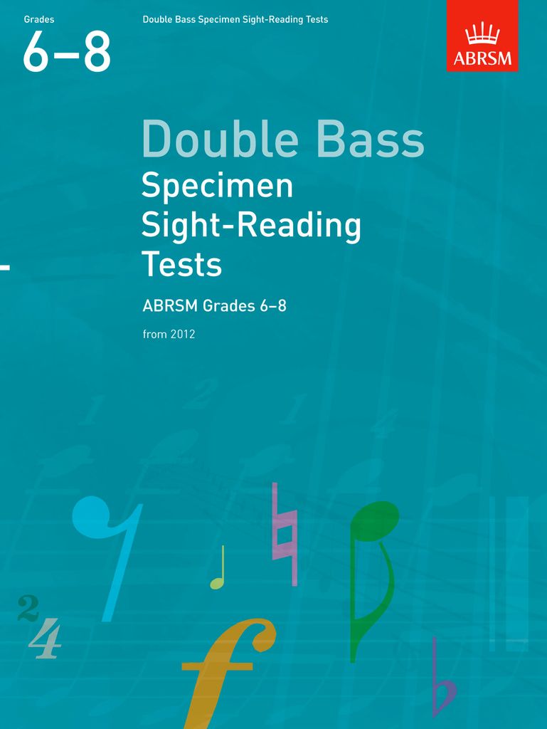 ABRSM Double Bass Specimen Sight-Reading Tests, ABRSM Grades 6-8