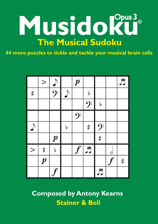 Musidoku. Opus 3. Puzzle Book