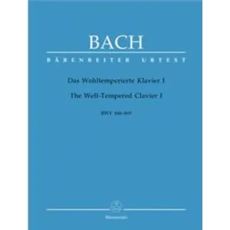 Bach, Johann Sebastian: Well Tempered Bk1 48 Preludes and Fugues