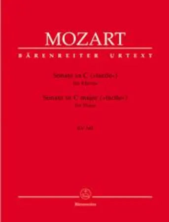 Mozart, Wolfgang Amadeus: Sonata Cmaj K545 Piano & Fingering