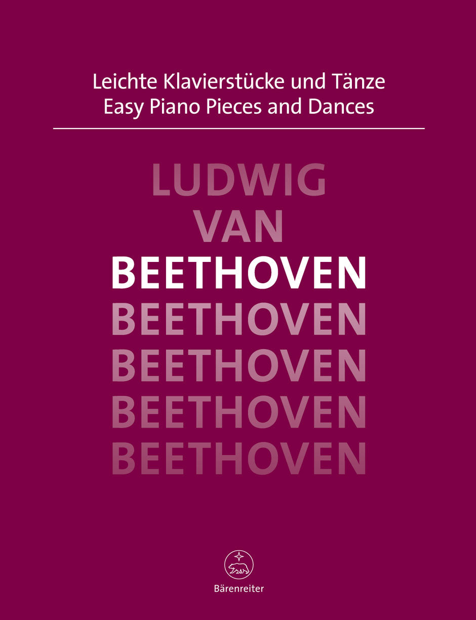 Beethoven, Ludwig van: Easy Piano Pieces & Dances Beethoven