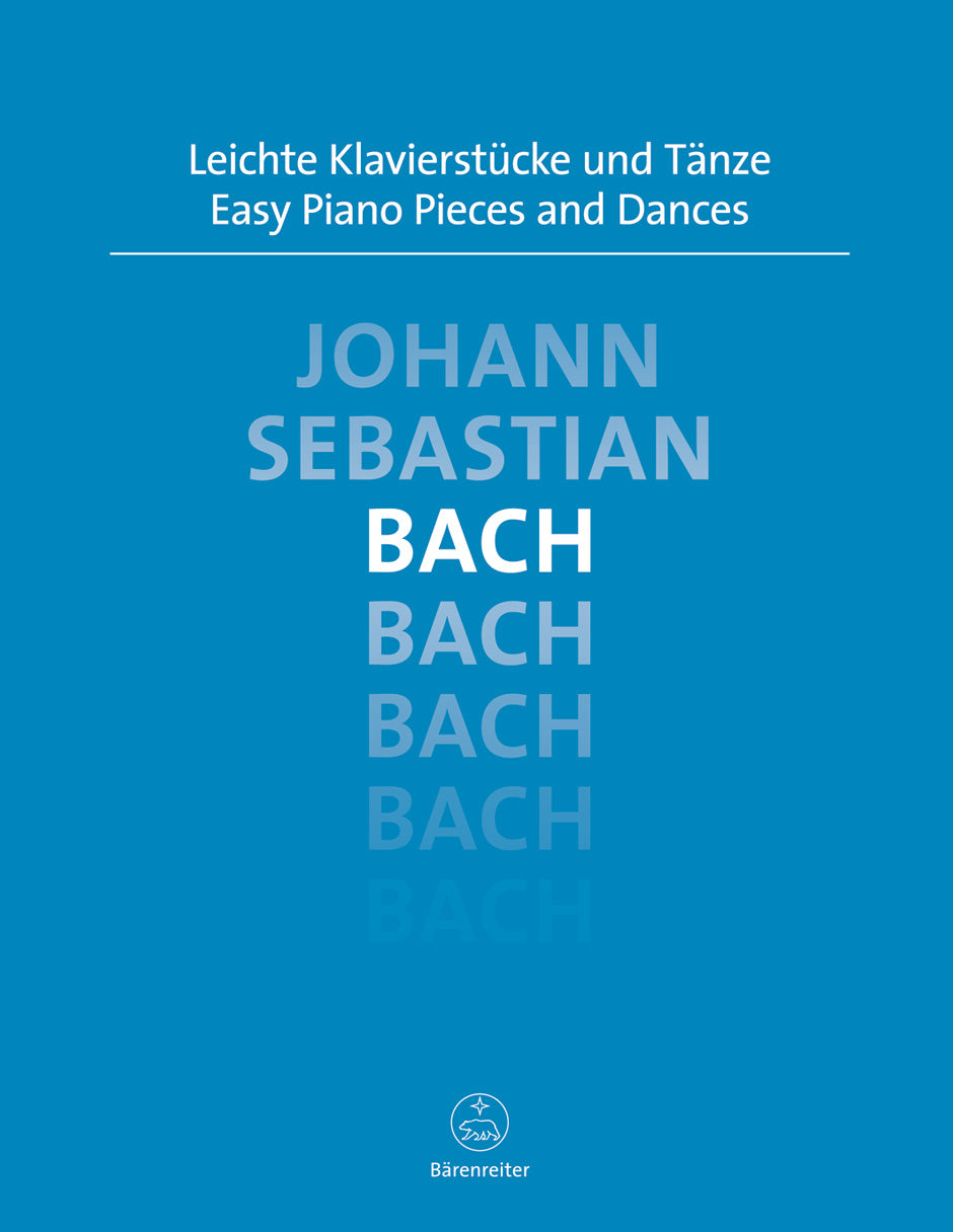 Bach, Johann Sebastian: Easy Piano Pieces & Dances Bach