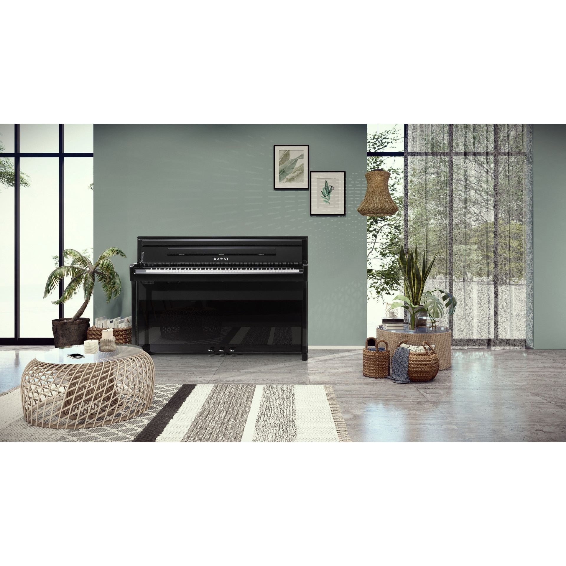 Kawai CA901PE Polished Ebony Concert Artist Digital Piano