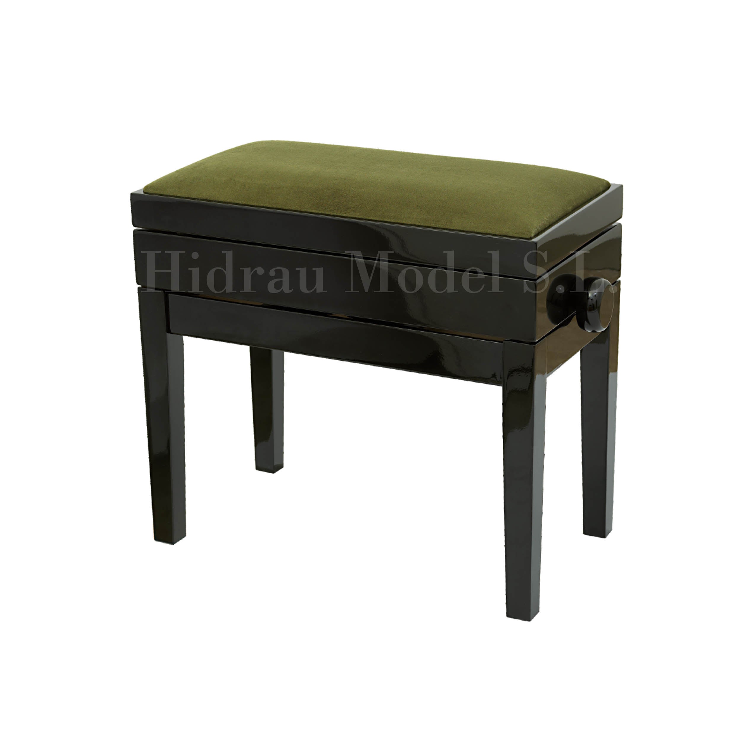 Hidrau BG5 Cambridge Adjustable Piano Stool with Storage