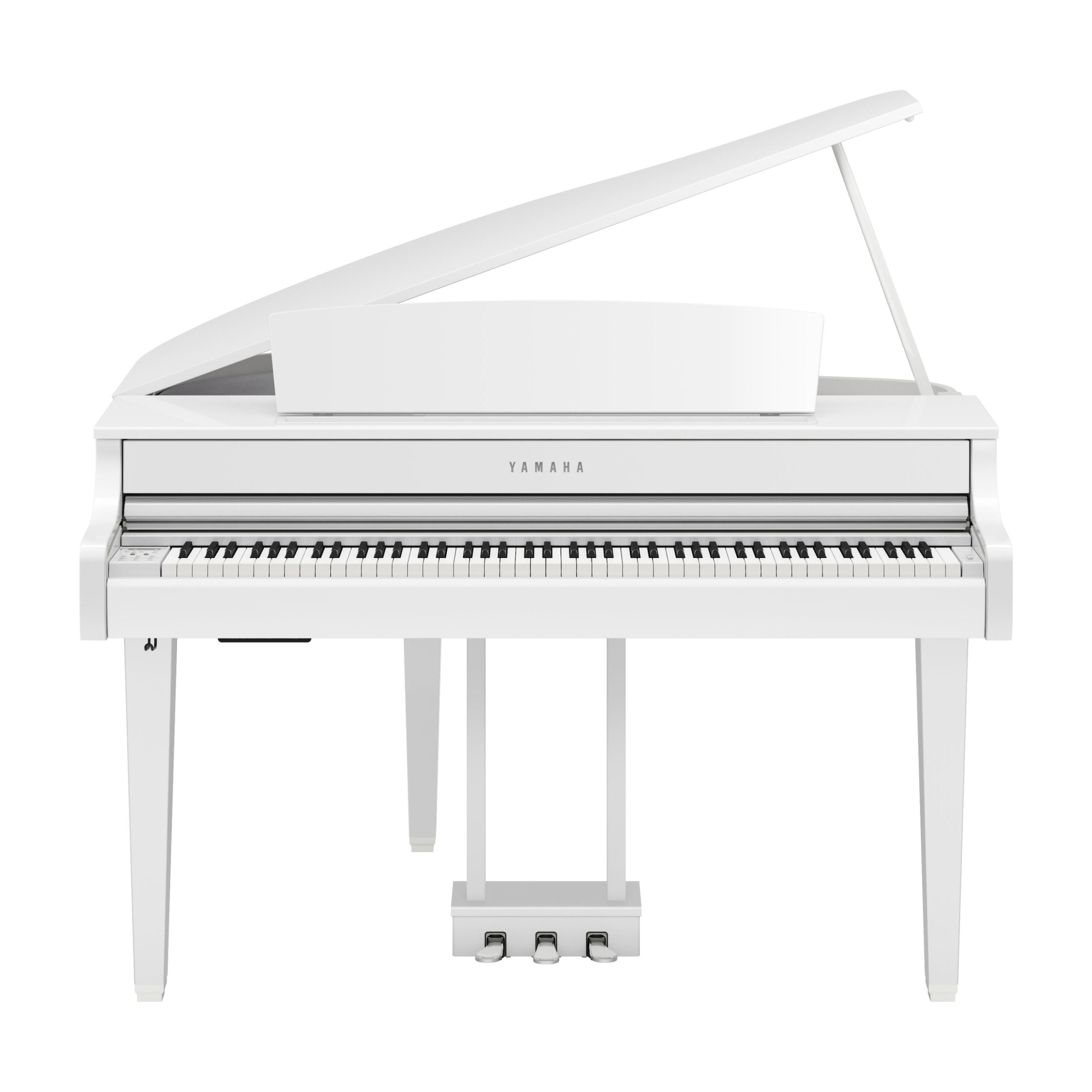 Yamaha CLP865GP Polished White Clavinova Grand Digital Piano