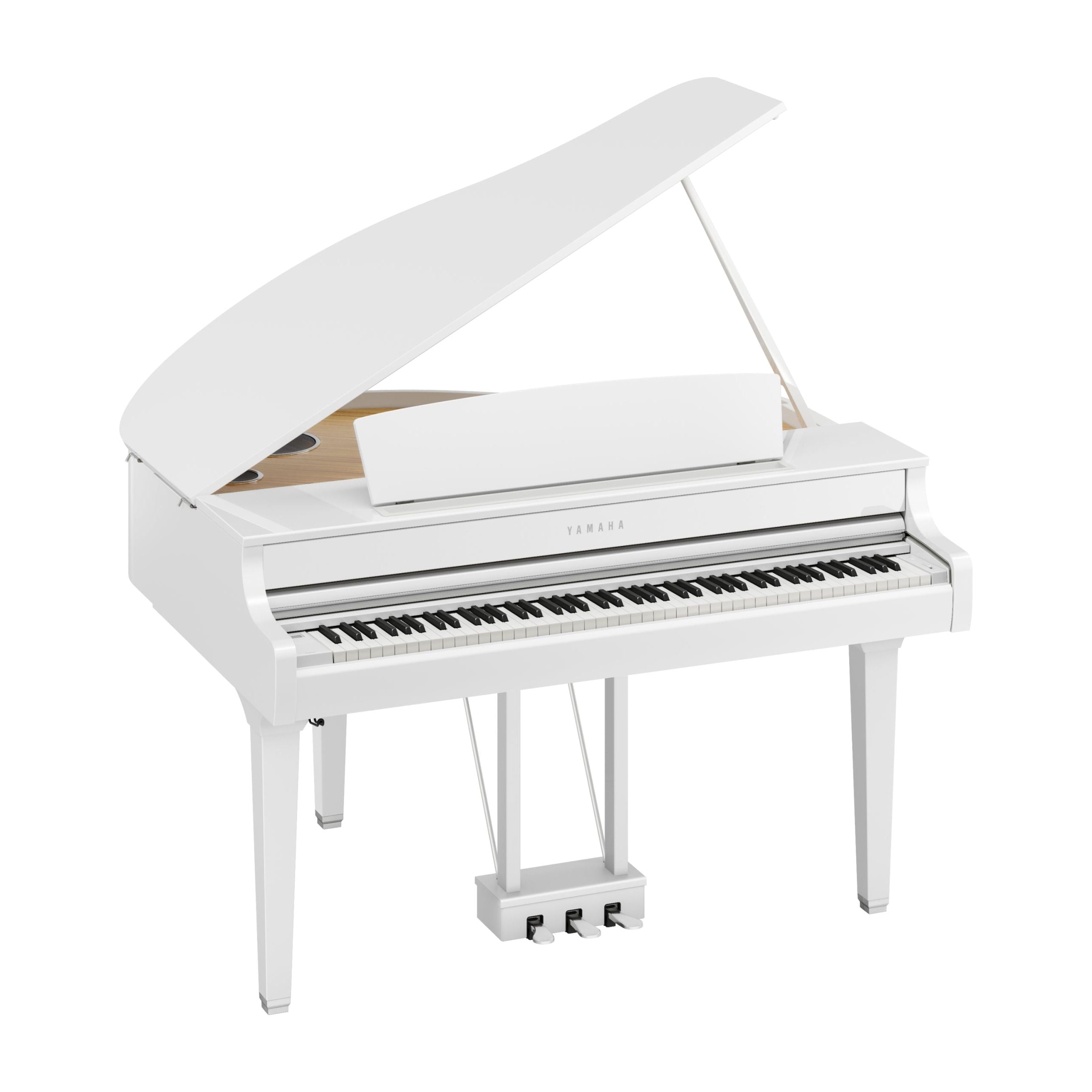Yamaha CLP895GPWH Polished White Clavinova Grand Digital Piano