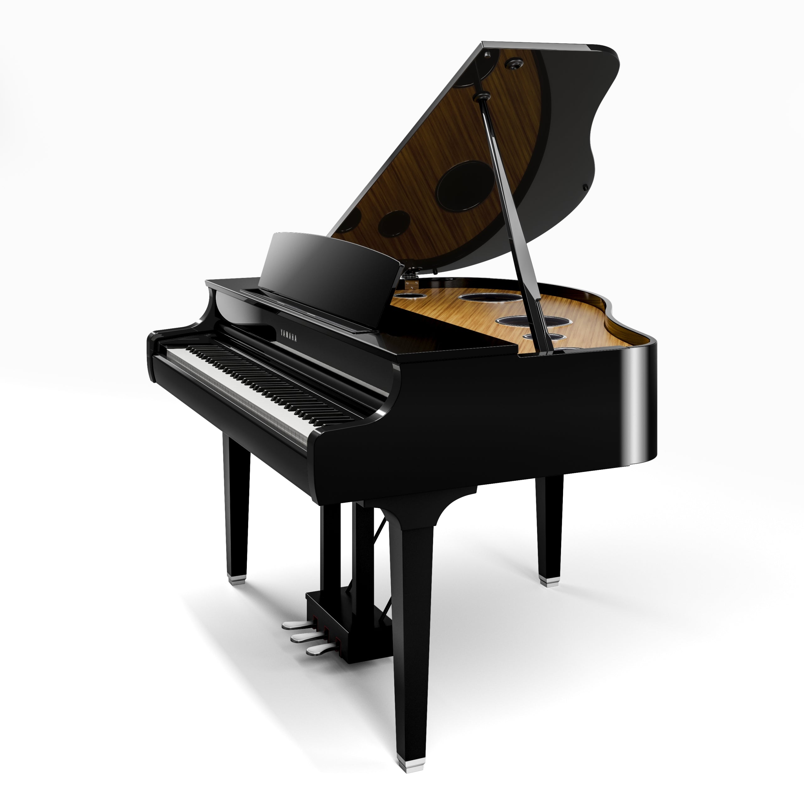 Yamaha CLP895GP Polished Black Clavinova Grand Digital Piano