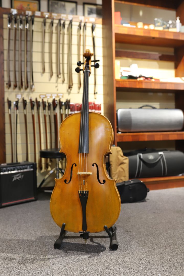 Secondhand Malcolm Tysoe Cello, 1/2 Size