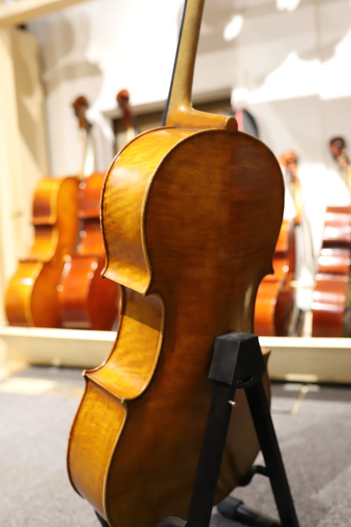 Secondhand Malcolm Tysoe Cello, 1/2 Size