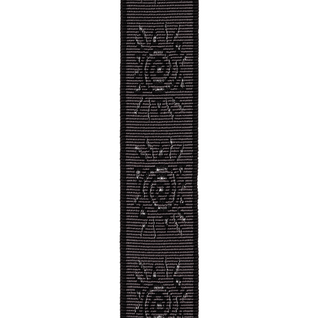 D'Addario Vintage Planet Waves Suns Guitar Strap, Silver
