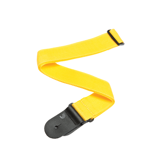 D'Addario Polypropylene Guitar Strap, Yellow