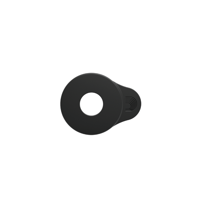 D'Addario Flex Lock Strap Block, 4-Pack Black