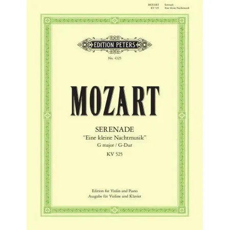 Mozart, Wolfgang Amadeus: Eine Kleine....arr Vln & pf K525