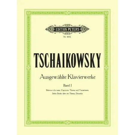 Tchaikovsky, Pyotr Ilyich: Selected Piano Works Vol 1