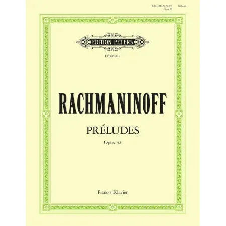 Rachmaninov, Sergei: Preludes op. 32 Nr. 1-13