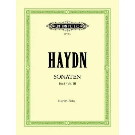 Haydn, Franz Joseph: Piano Sonatas Vol.3