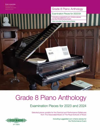 Peters Edition: Grade 8 Piano Anthology 2023-2024