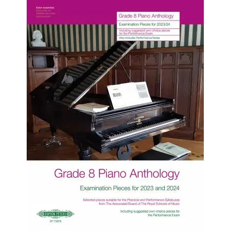 Peters Edition: Grade 8 Piano Anthology 2023-2024