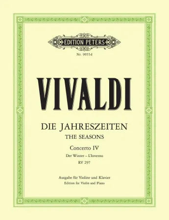 Vivaldi, Antonio: The Seasons: Winter (vln & piano)