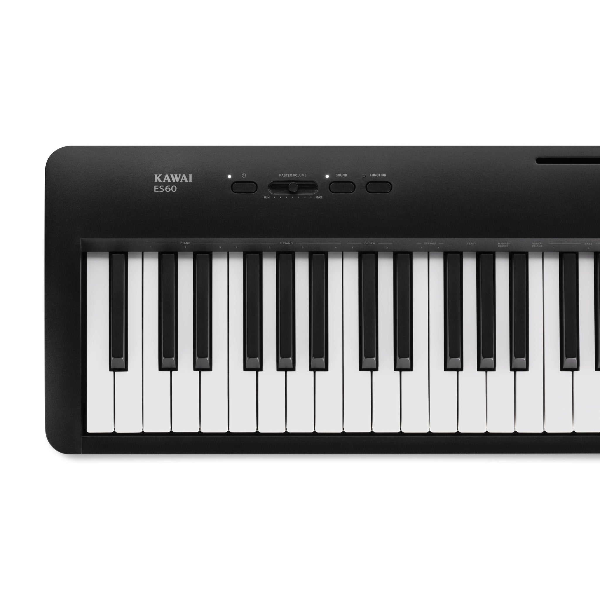 Kawai ES60 Portable Digital Piano, Black