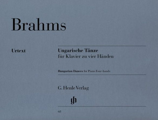 Brahms, Johannes: Hungarian Dances for Piano Four-hands