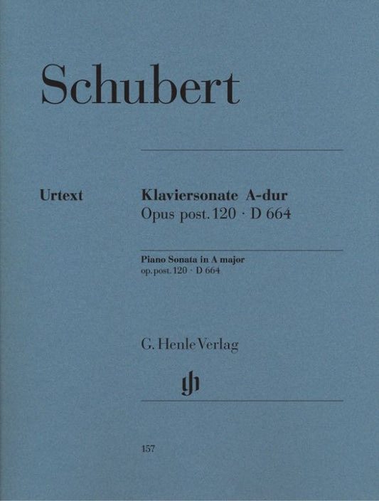 Schubert, Franz: Piano Sonata in A major op. post. 120 D 664