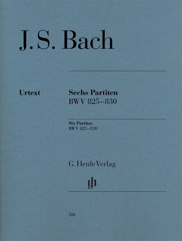 Bach, Johann Sebastian: Six Partitas BWV 825-830