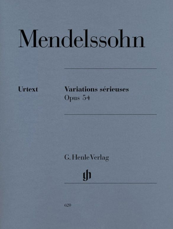 Mendelssohn Bartholdy, Felix: Variations sérieuses op. 54