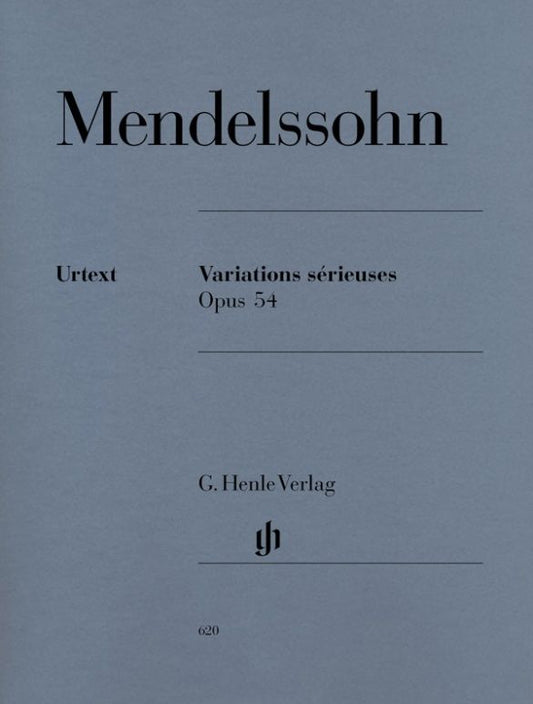 Mendelssohn Bartholdy, Felix: Variations sérieuses op. 54