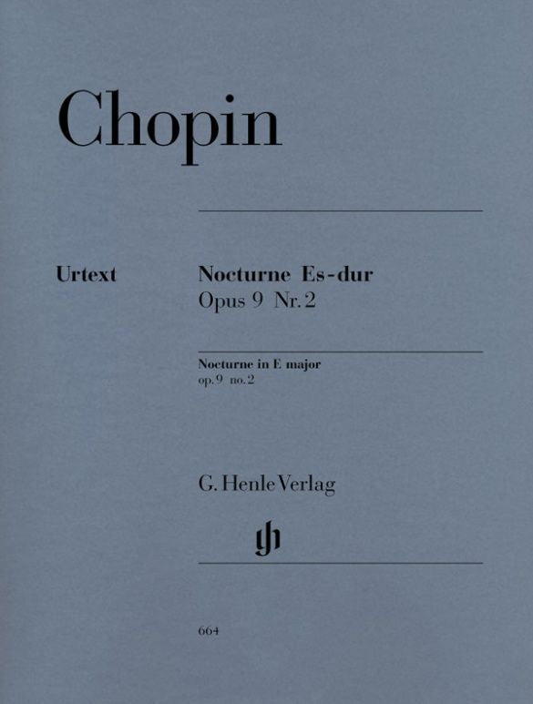 Chopin, Frédéric: Nocturne in E flat major op. 9,2