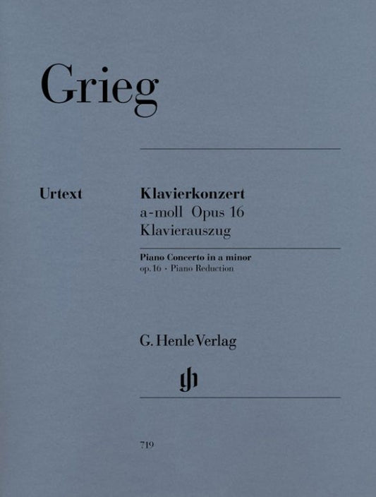 Grieg, Edvard: Piano Concerto in a minor op. 16