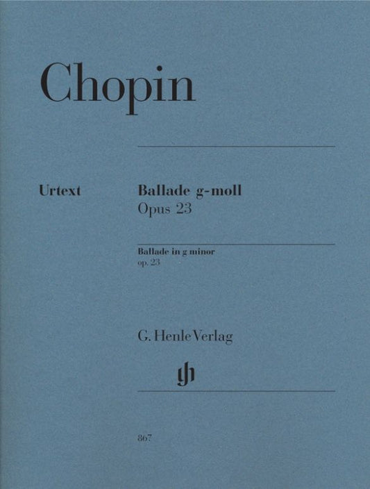 Chopin, Frédéric: Ballade in g minor op. 23