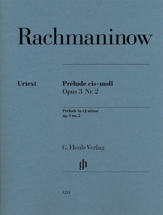 Rachmaninov, Sergej: Prélude in c sharp minor op. 3 no. 2