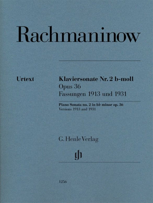 Rachmaninov, Sergej: Piano Sonata no. 2 in b flat minor op. 36