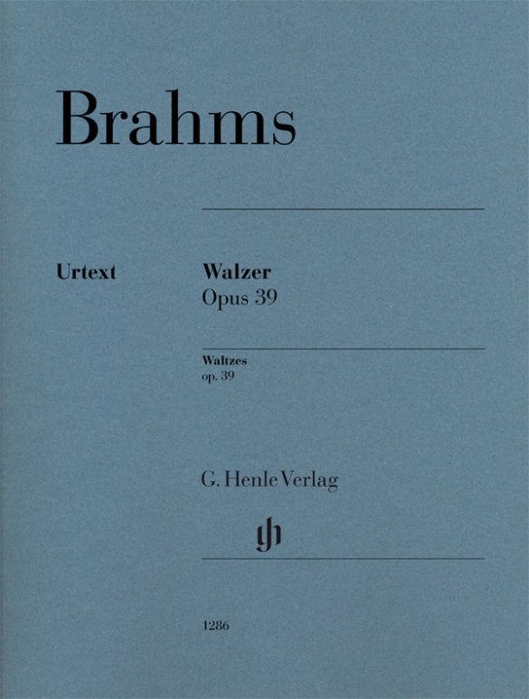 Brahms, Johannes: Waltzes op. 39 for Piano