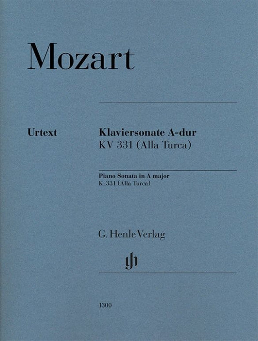 Mozart, Wolfgang Amadeus: Piano Sonata in A major K. 331