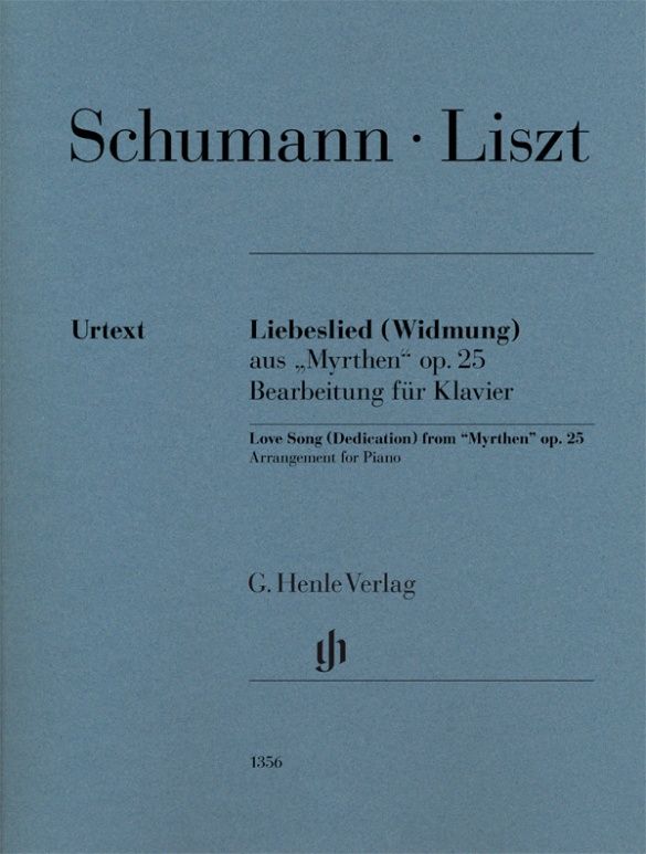 Schumann, Robert / Liszt, Franz: Love Song (Dedication) from Myrthen op. 25