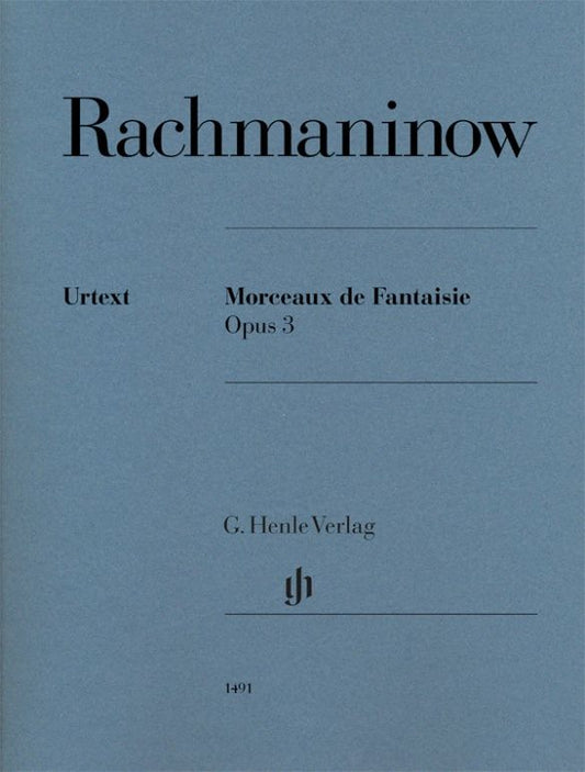 Rachmaninov, Sergej: Morceaux de fantaisie op. 3