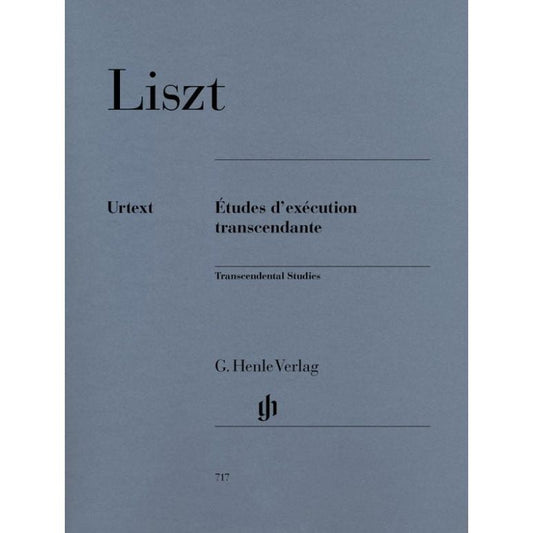 Liszt, Franz: Transcendental Studies