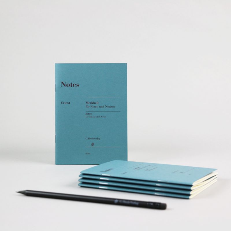 Henle Jotter for Music and Notes