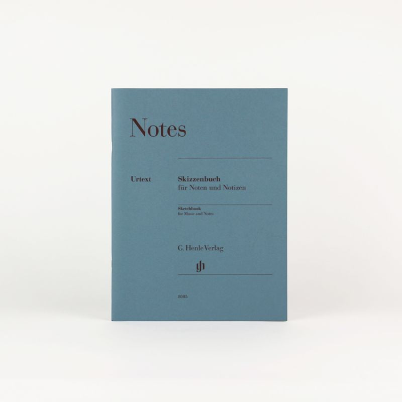 Henle Sketchbook for music and notes, large