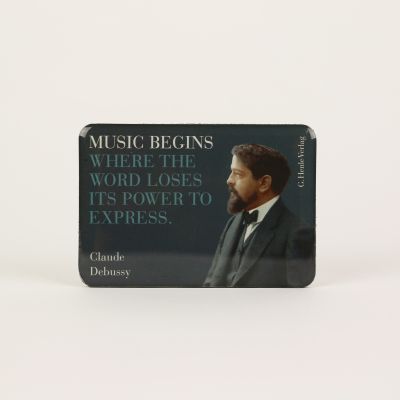 Henle Decorative Magnet: Debussy