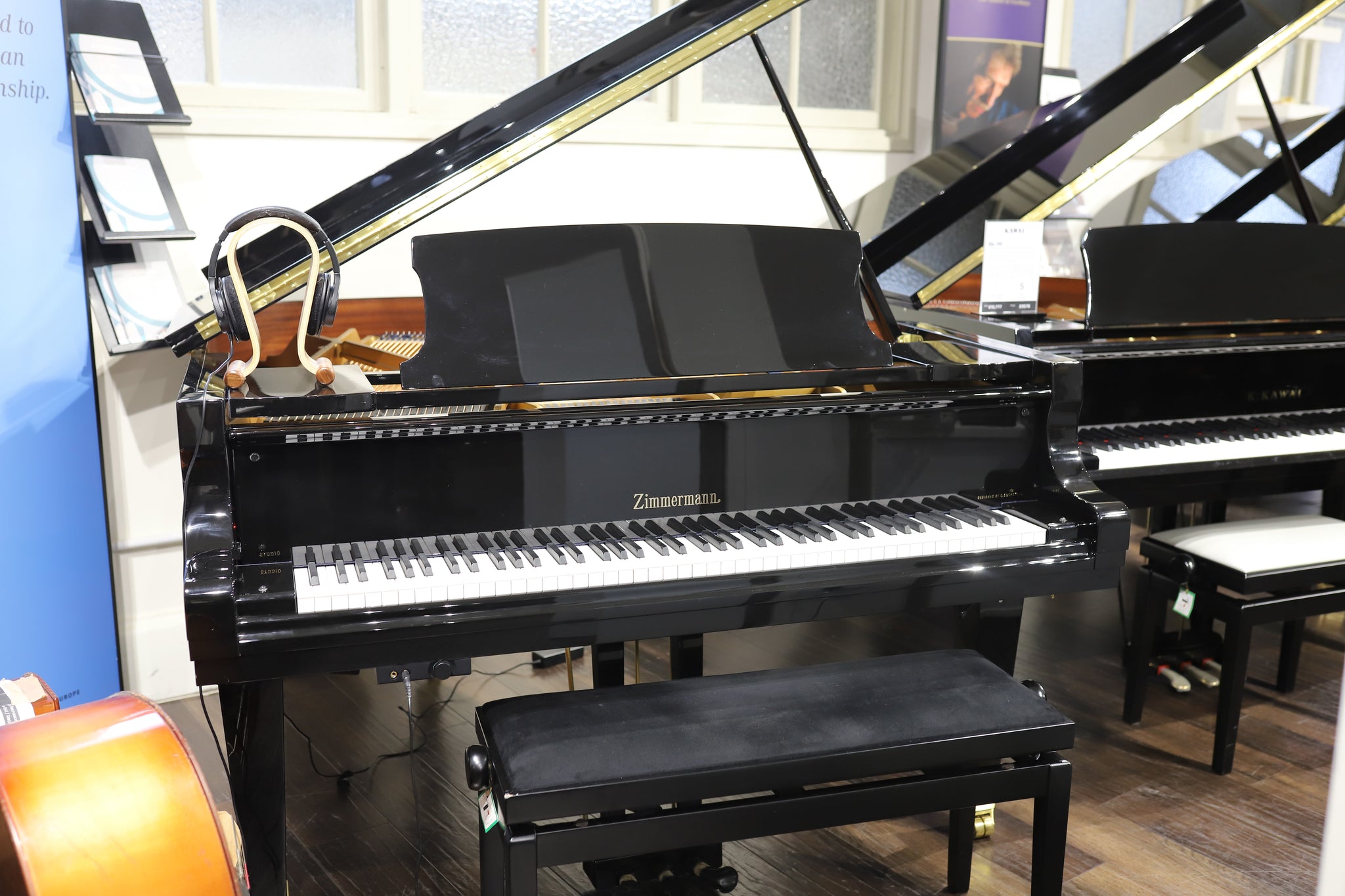 Zimmermann S160 Grand Piano with Vario (secondhand)