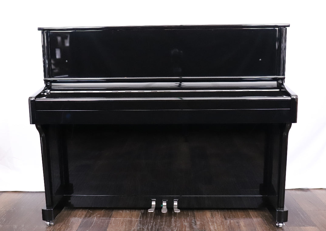 Ritmuller EU118 Secondhand Upright Piano, Polished Black