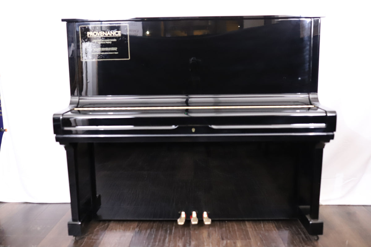 Yamaha U3H Reconditioned Secondhand Professional Upright Piano (1819974), Polished Black