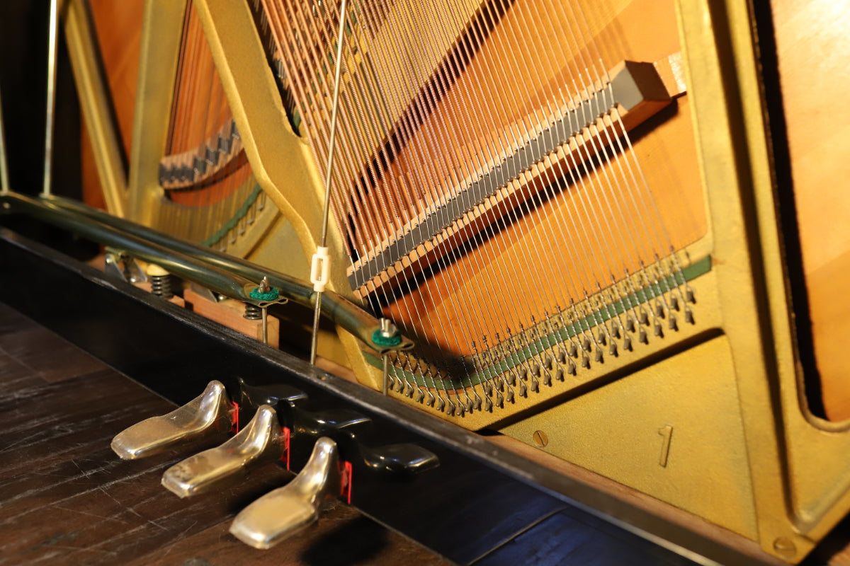 Yamaha U3H Reconditioned Secondhand Professional Upright Piano (1819974), Polished Black