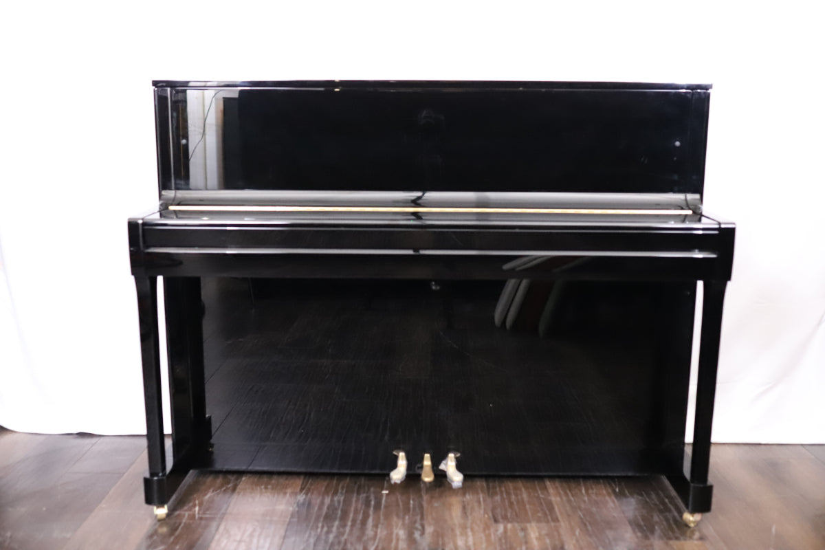Kawai K200 Secondhand Upright Piano, Polished Black (F133108)