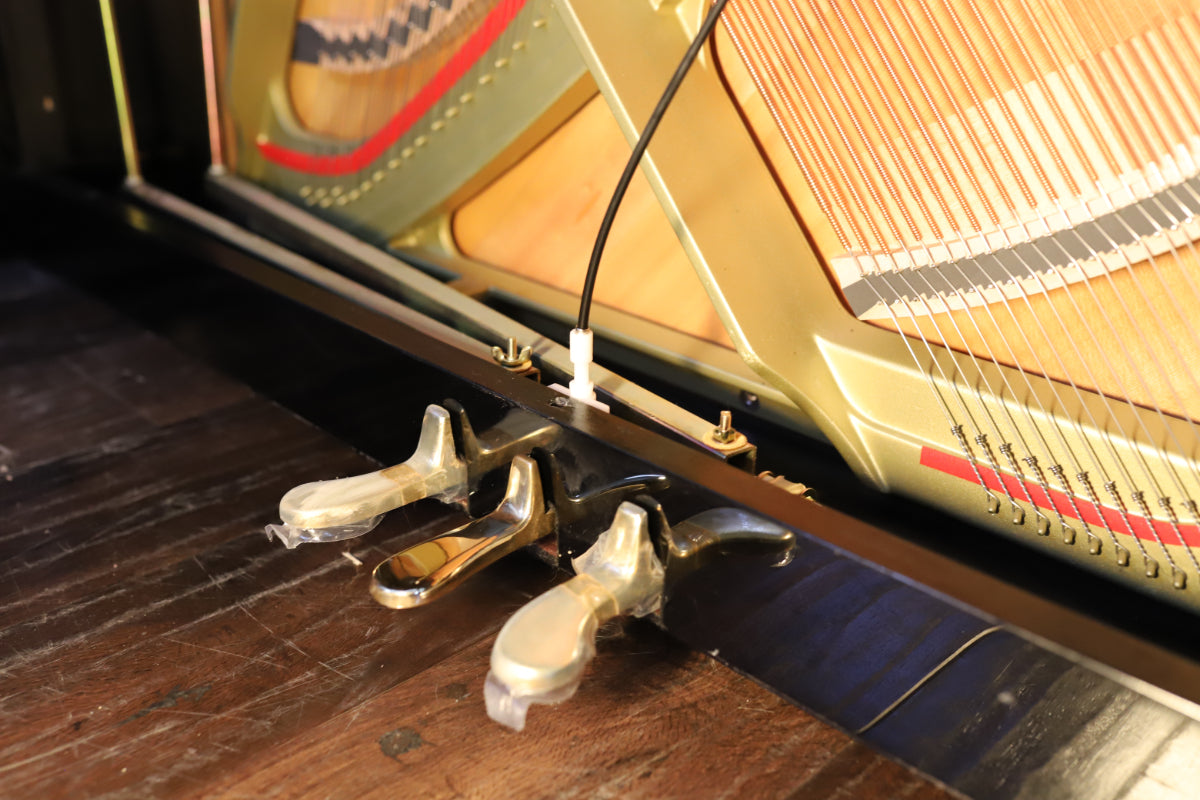 Kawai K200 Secondhand Upright Piano, Polished Black (F133108)